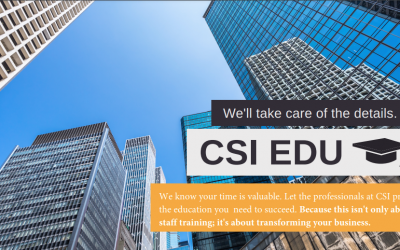 CSI West Region Offering Project Delivery Education Program in Spring 2021